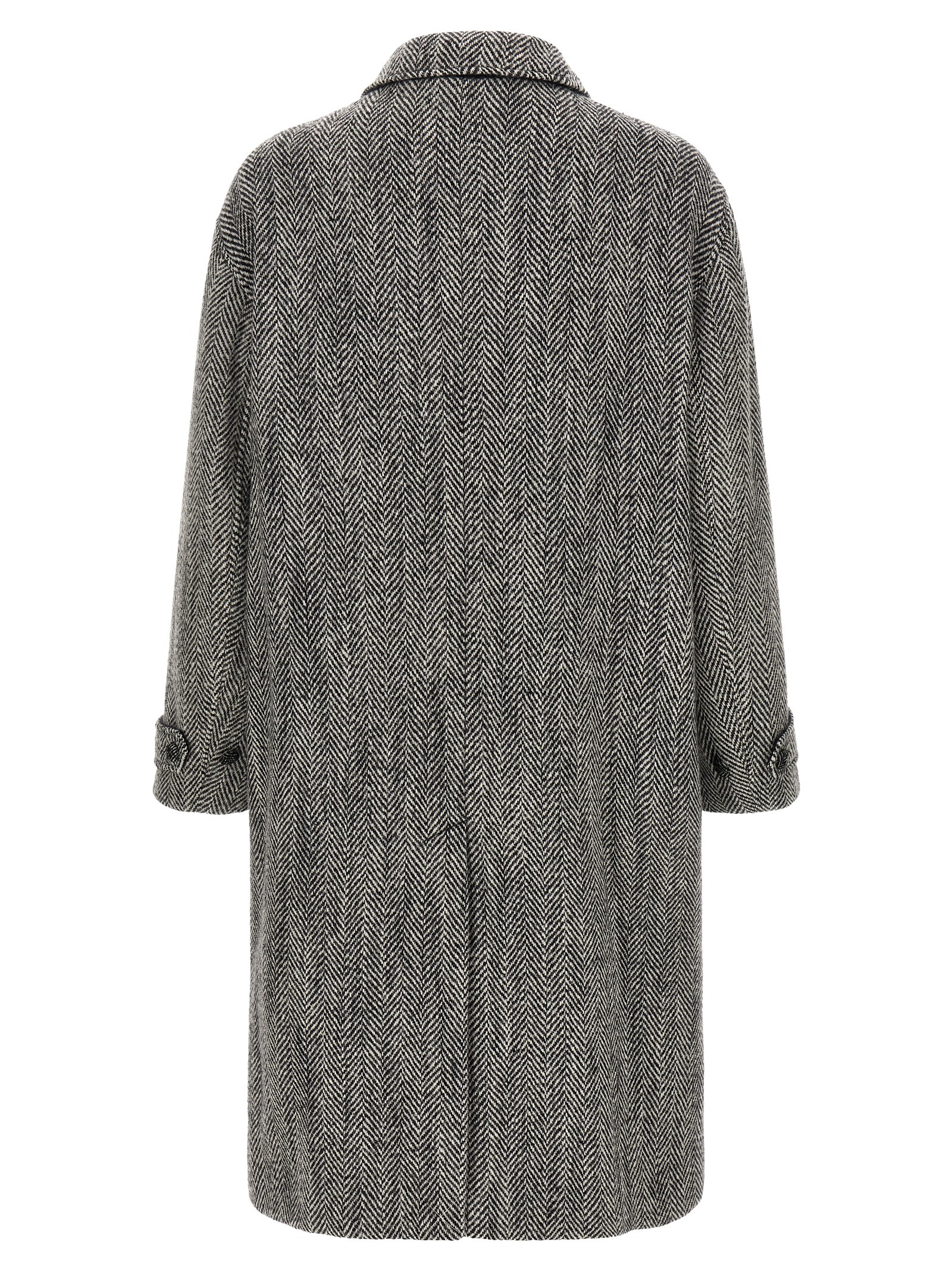 Multicolor Virgin Wool Coat