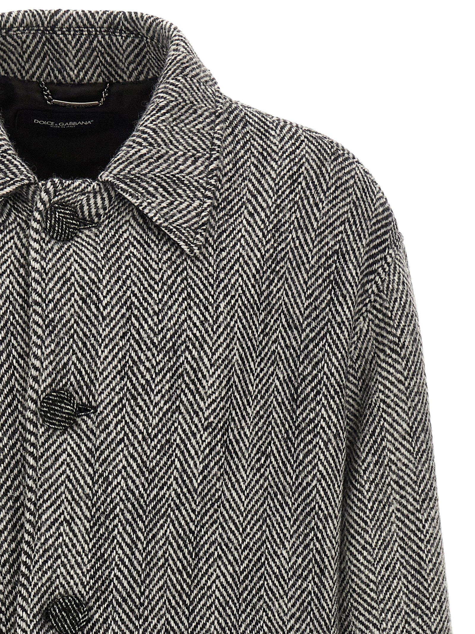 Multicolor Virgin Wool Coat