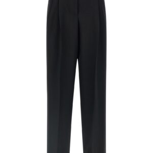 Black Virgin Wool Dress Pants