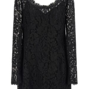 Black Cotton Short Dress