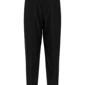 Black Virgin Wool Dress Pants