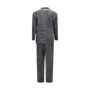 Gray Cotton Suit