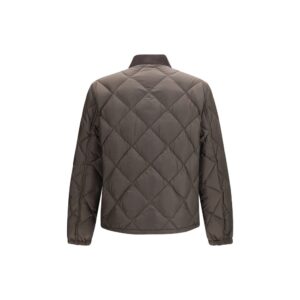 Bicolor Recycled Polyester Full Length Jacket