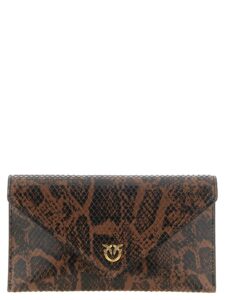 Brown Calfskin Clutch Bag