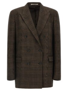 Brown Virgin Wool Blazer