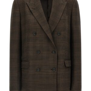 Brown Virgin Wool Blazer