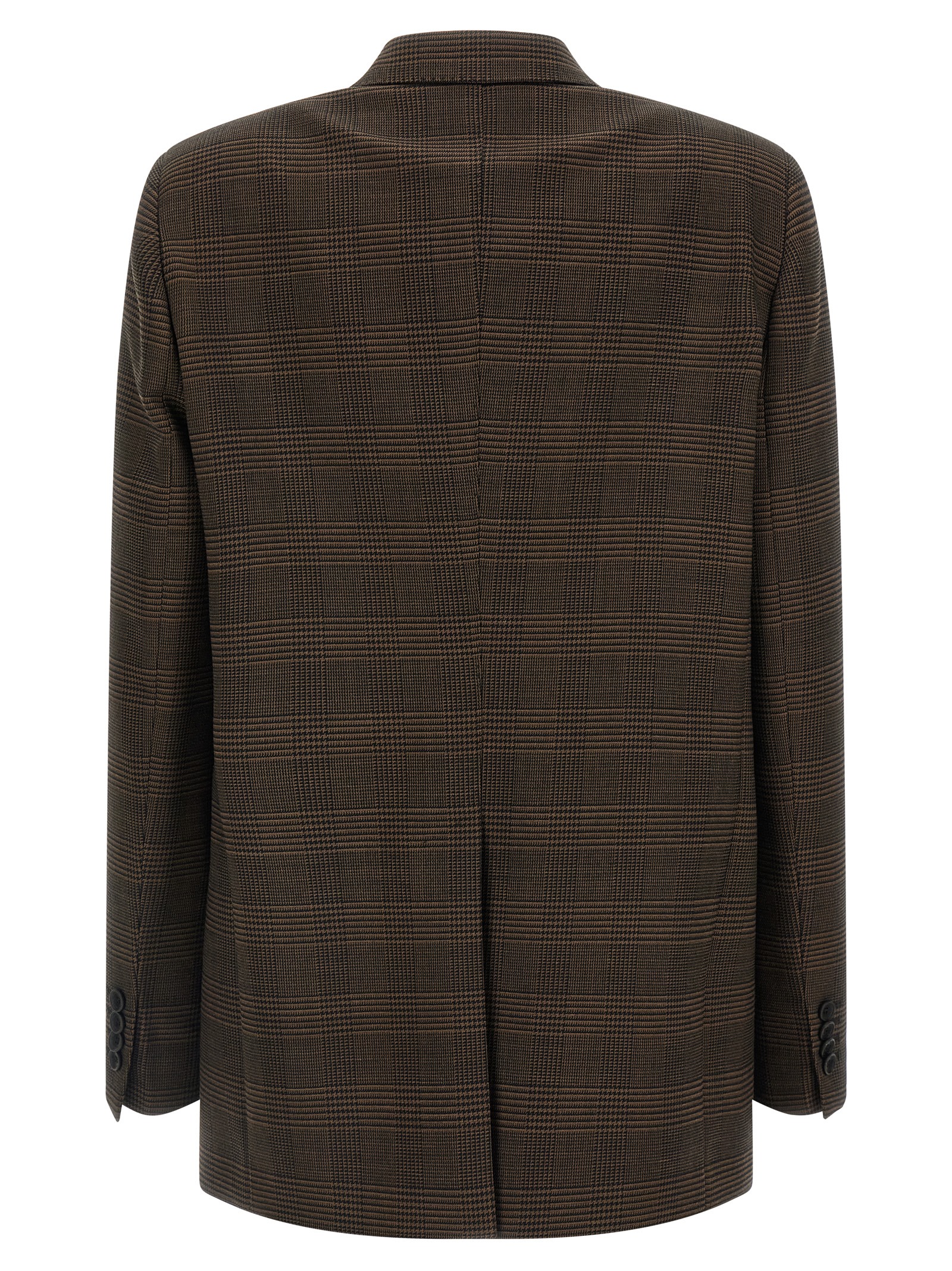 Brown Virgin Wool Blazer