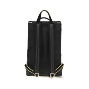 Black Polyester Backpack