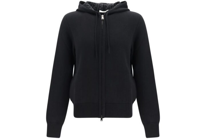 Black Cashmere Hoodie