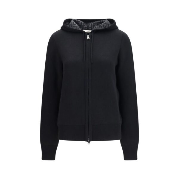 Black Cashmere Hoodie