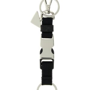 Black Stainless Steel Keychain