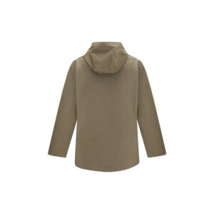 Bicolor Polyester Full Length Jacket