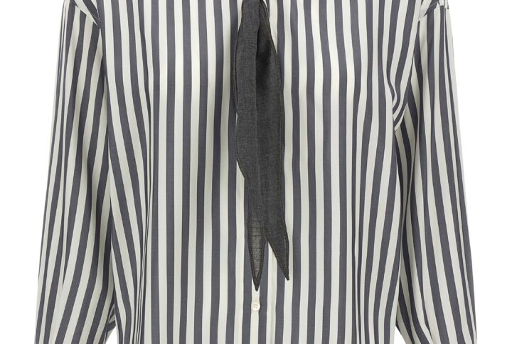 Bicolor Polyester Full Length Jacket