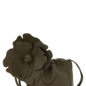 Bicolor Lambskin Clutch Bag