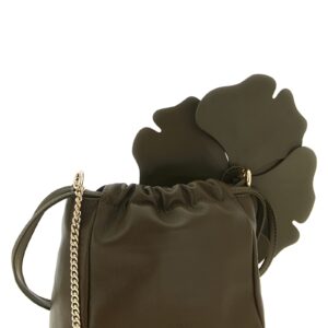 Bicolor Lambskin Clutch Bag