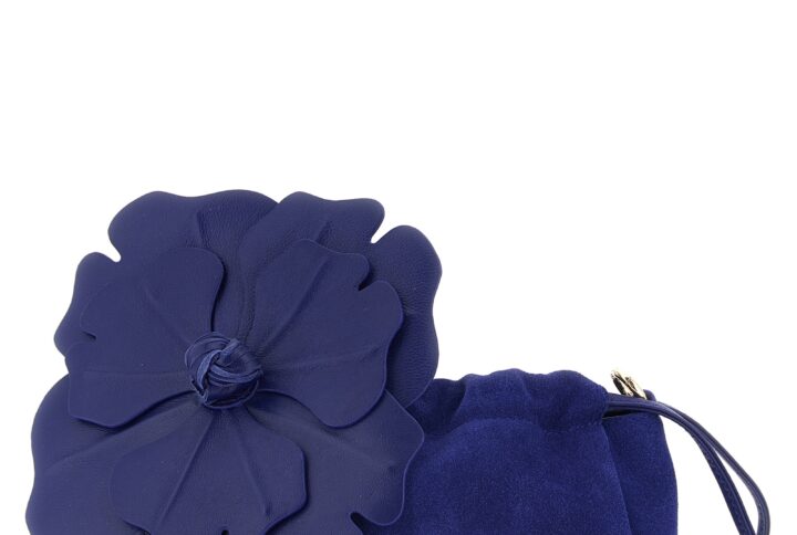 Bordeaux Lambskin Clutch Bag