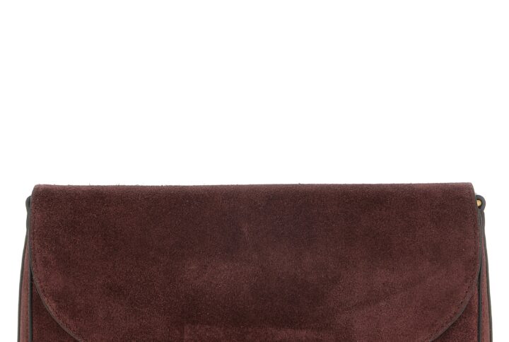 Blue Lambskin Clutch Bag