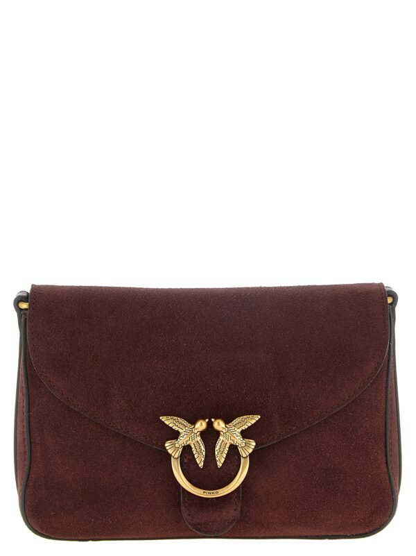 Bordeaux Calfskin Crossbody Bag