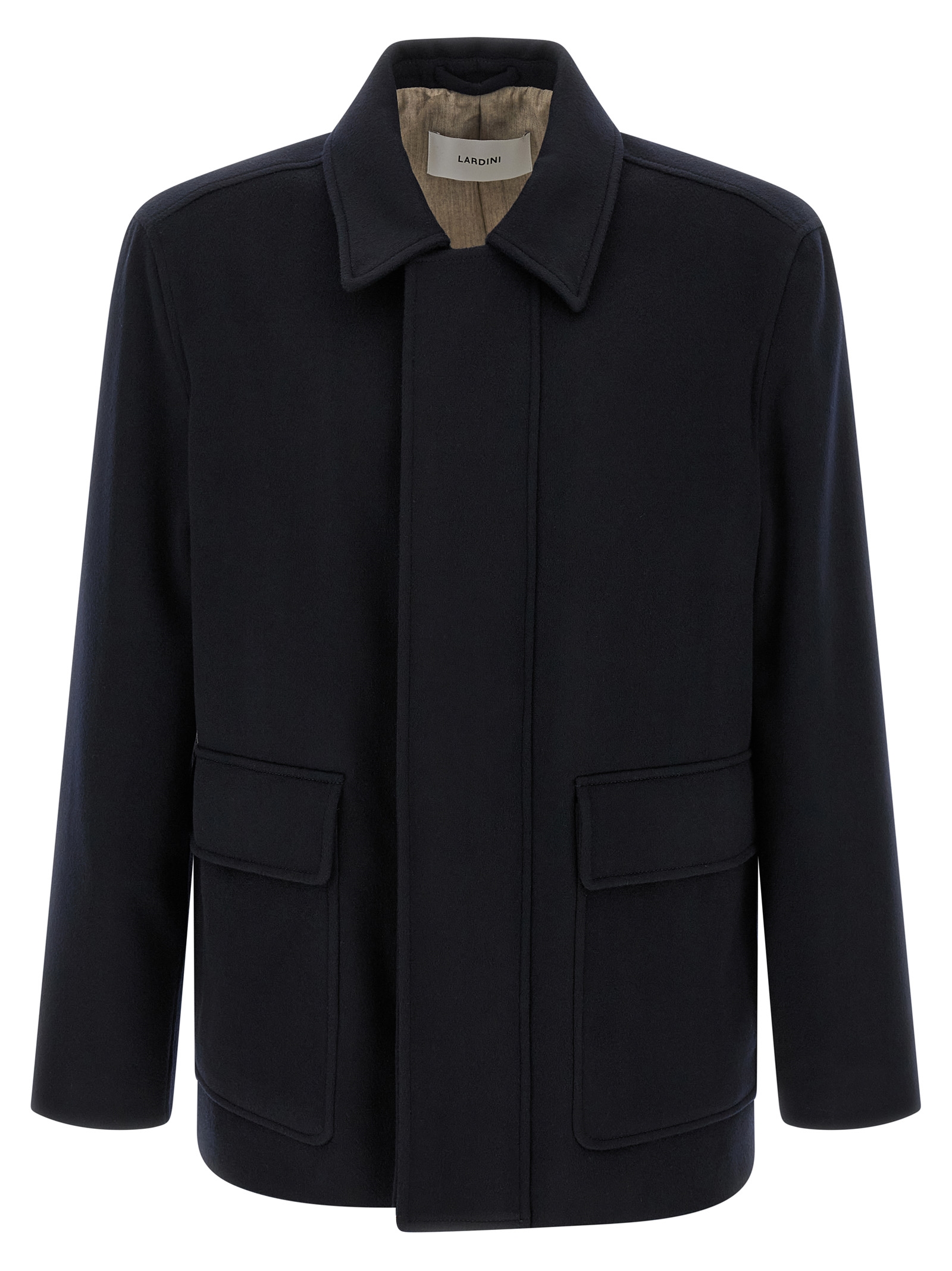 Blue Cashmere Full Length Jacket