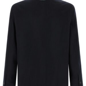Blue Cashmere Full Length Jacket