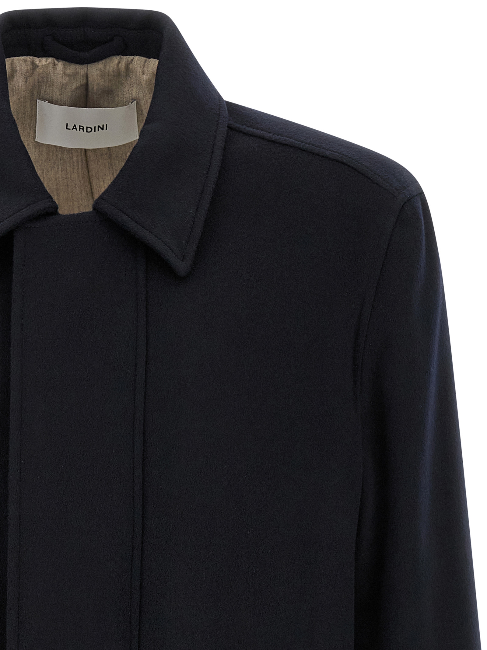 Blue Cashmere Full Length Jacket