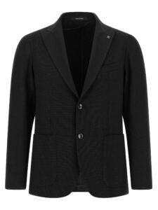 Black Virgin Wool Blazer