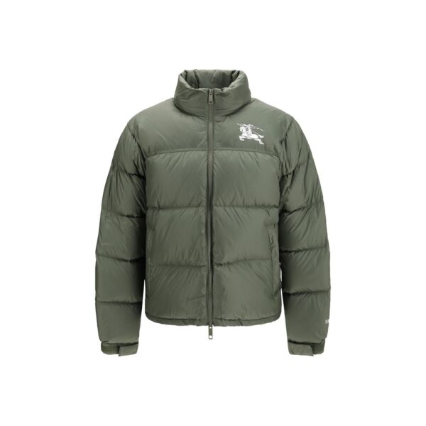 Bicolor Polyamide Full-Length Jacket