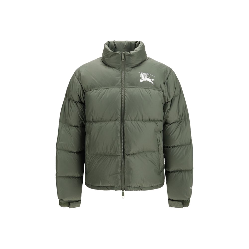 Bicolor Polyamide Full Length Jacket