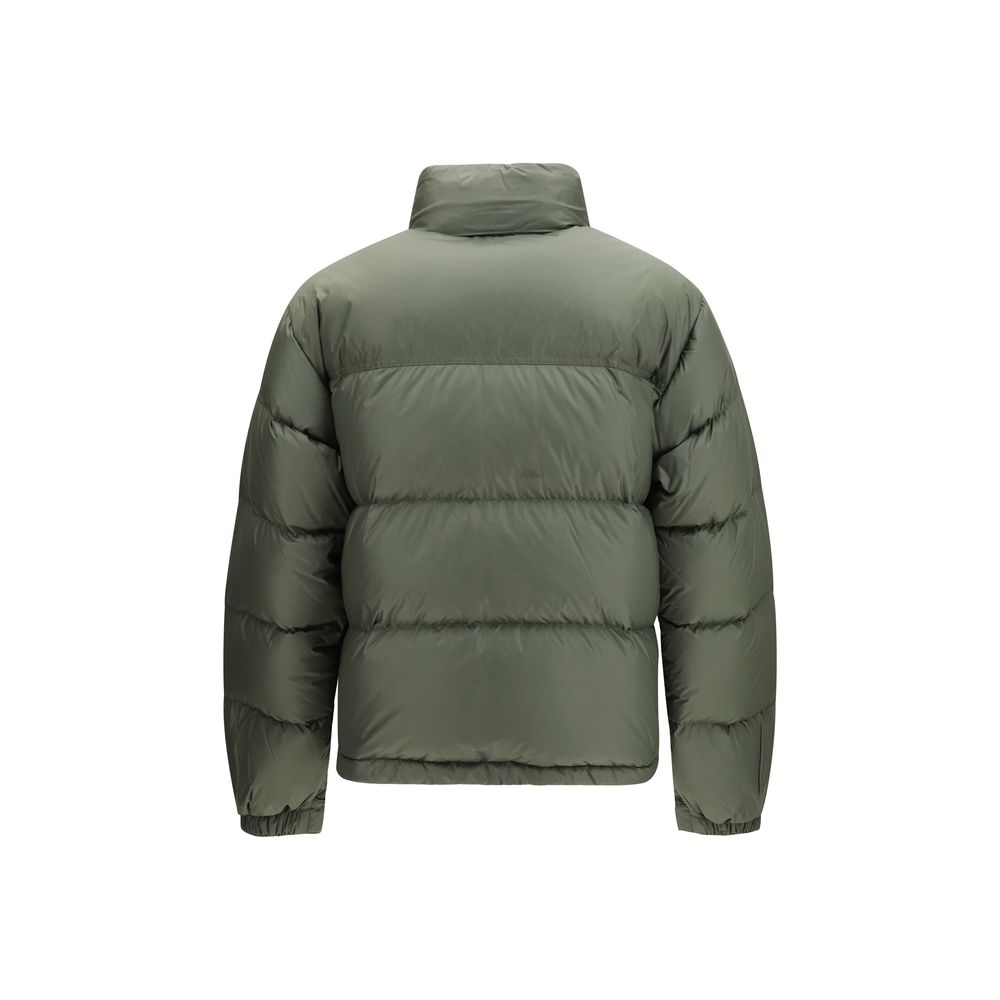 Bicolor Polyamide Full Length Jacket