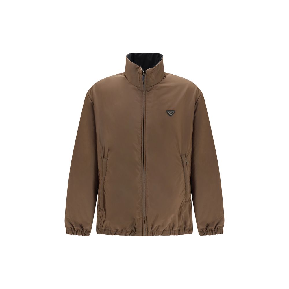 Multicolor Recycled Polyamide Full Length Jacket