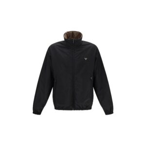 Multicolor Recycled Polyamide Full Length Jacket