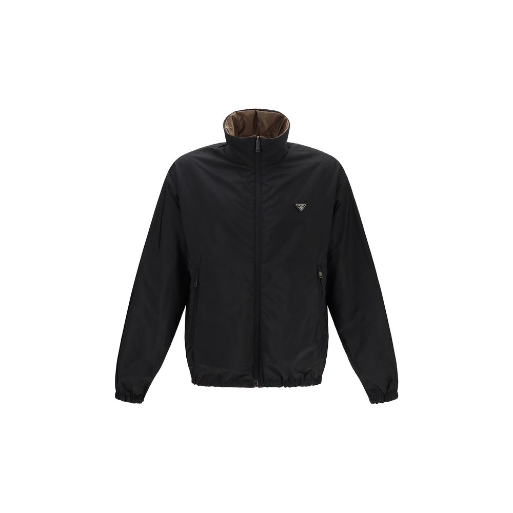 Multicolor Recycled Polyamide Full Length Jacket