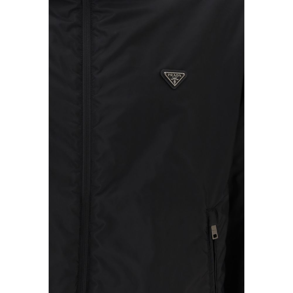 Multicolor Recycled Polyamide Full Length Jacket