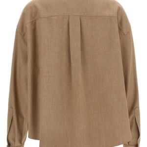 Beige Cotton Blouse