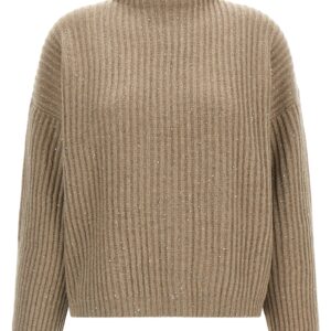 Beige Cashmere Cardigan