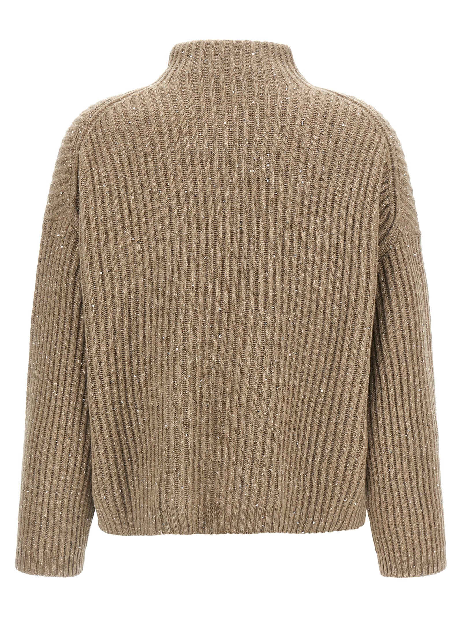 Beige Cashmere Cardigan