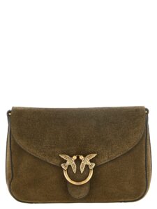 Bicolor Calfskin Crossbody Bag
