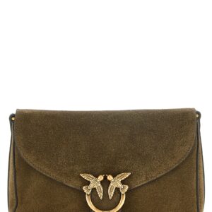Bicolor Calfskin Crossbody Bag