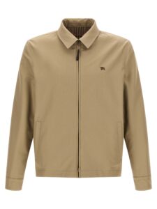 Beige Wool Shell Jacket
