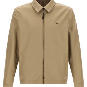 Beige Wool Shell Jacket