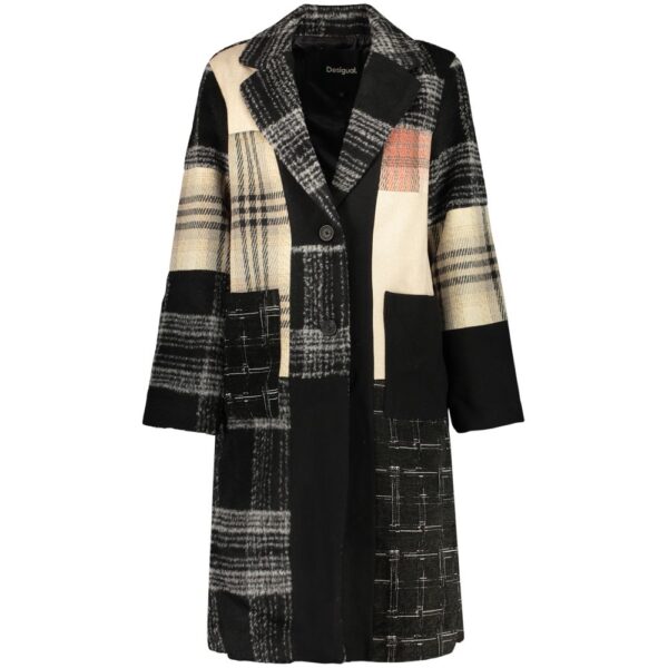 Black Polyester Women’s Jacket