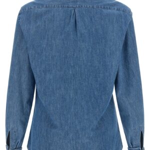 Blue Cotton Blouse