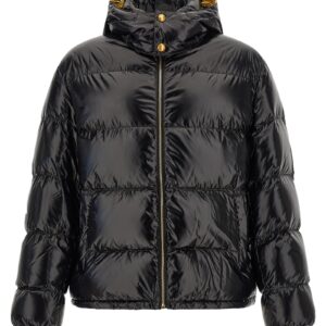 Black Nylon Full Length Jacket
