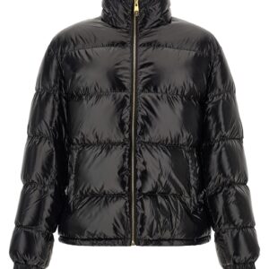 Black Nylon Full Length Jacket
