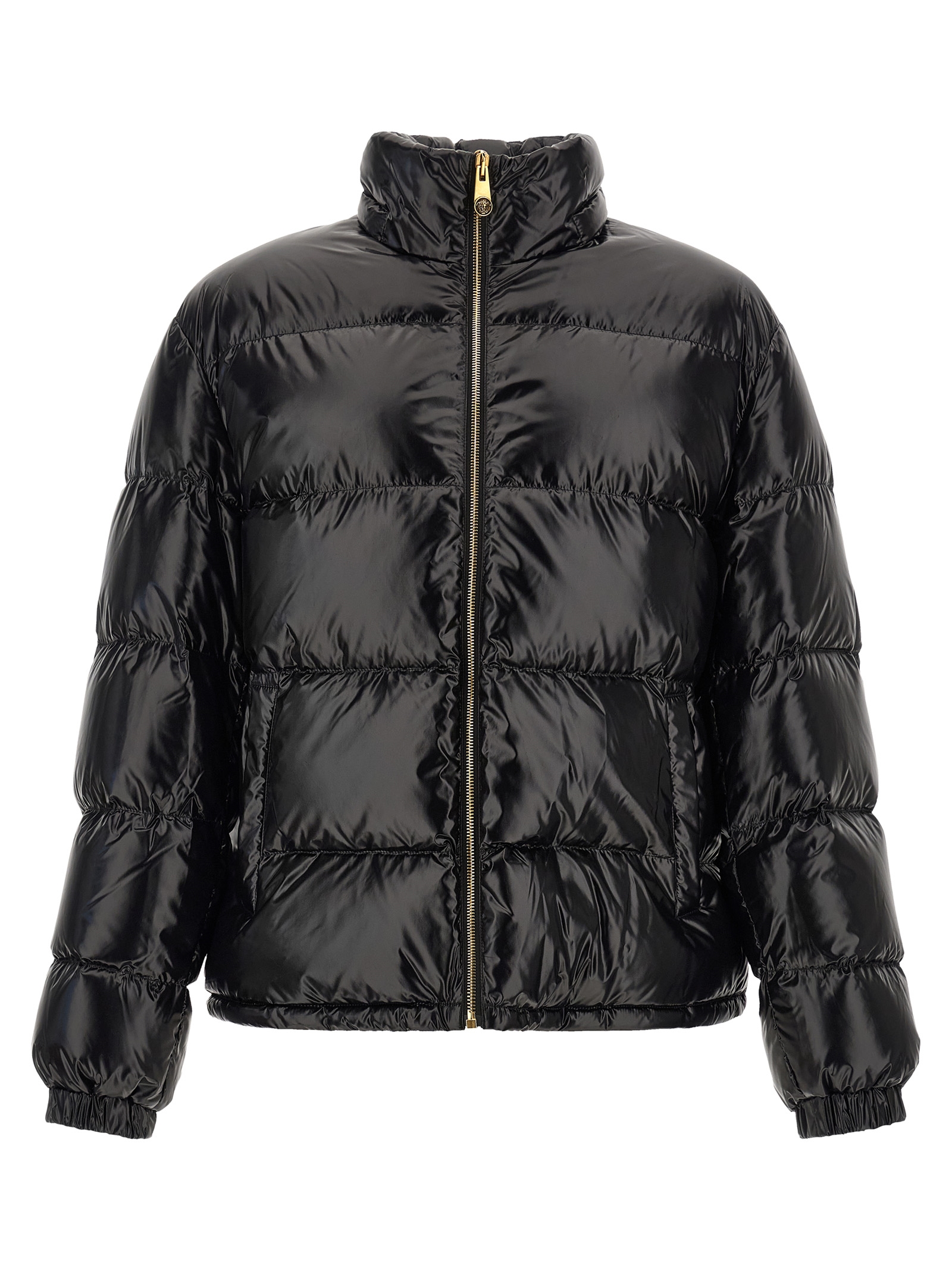 Black Nylon Full Length Jacket