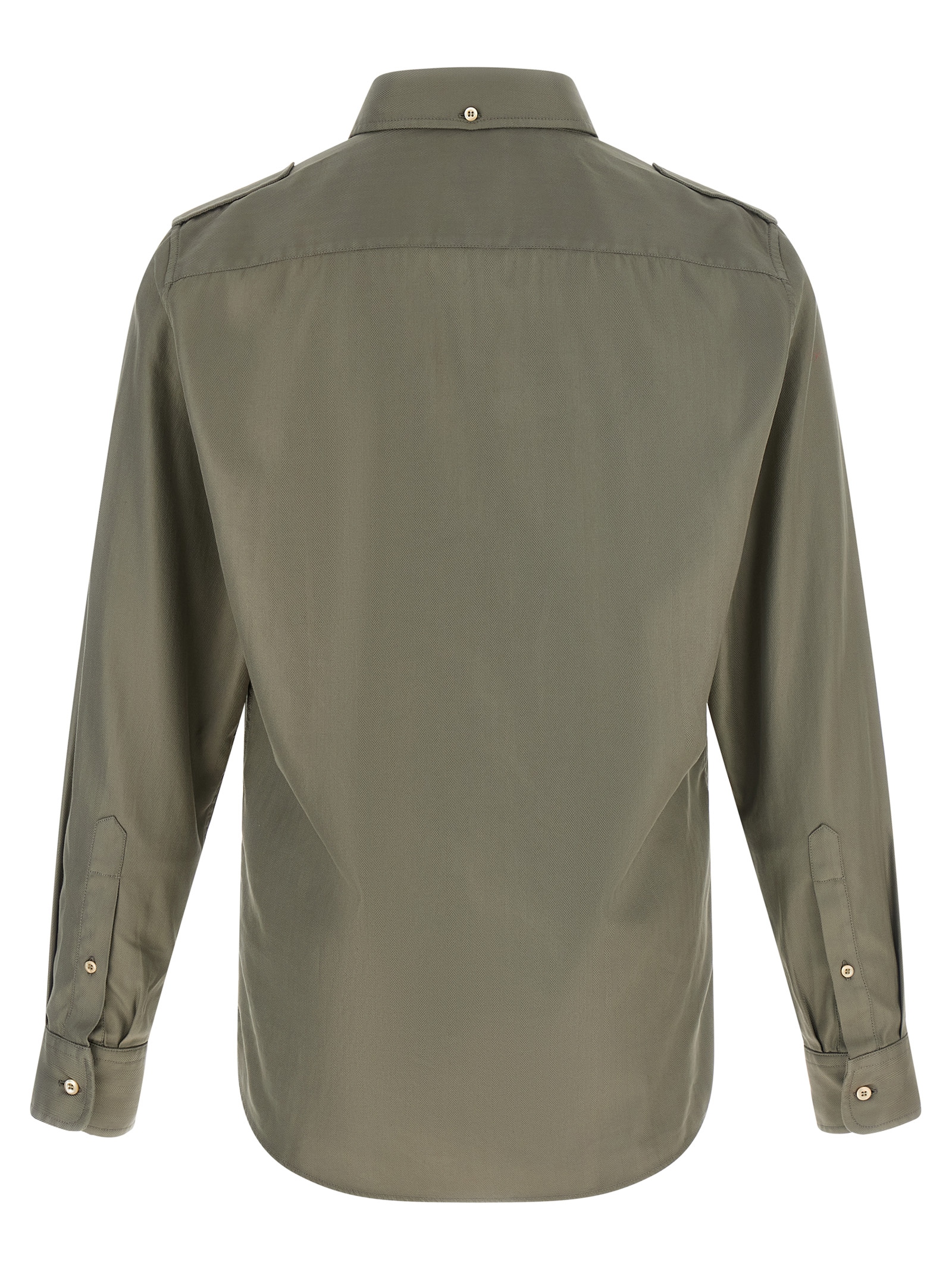 Bicolor Cotton Blouse