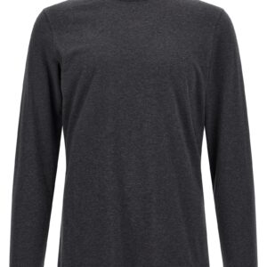 Gray Cotton T Shirt