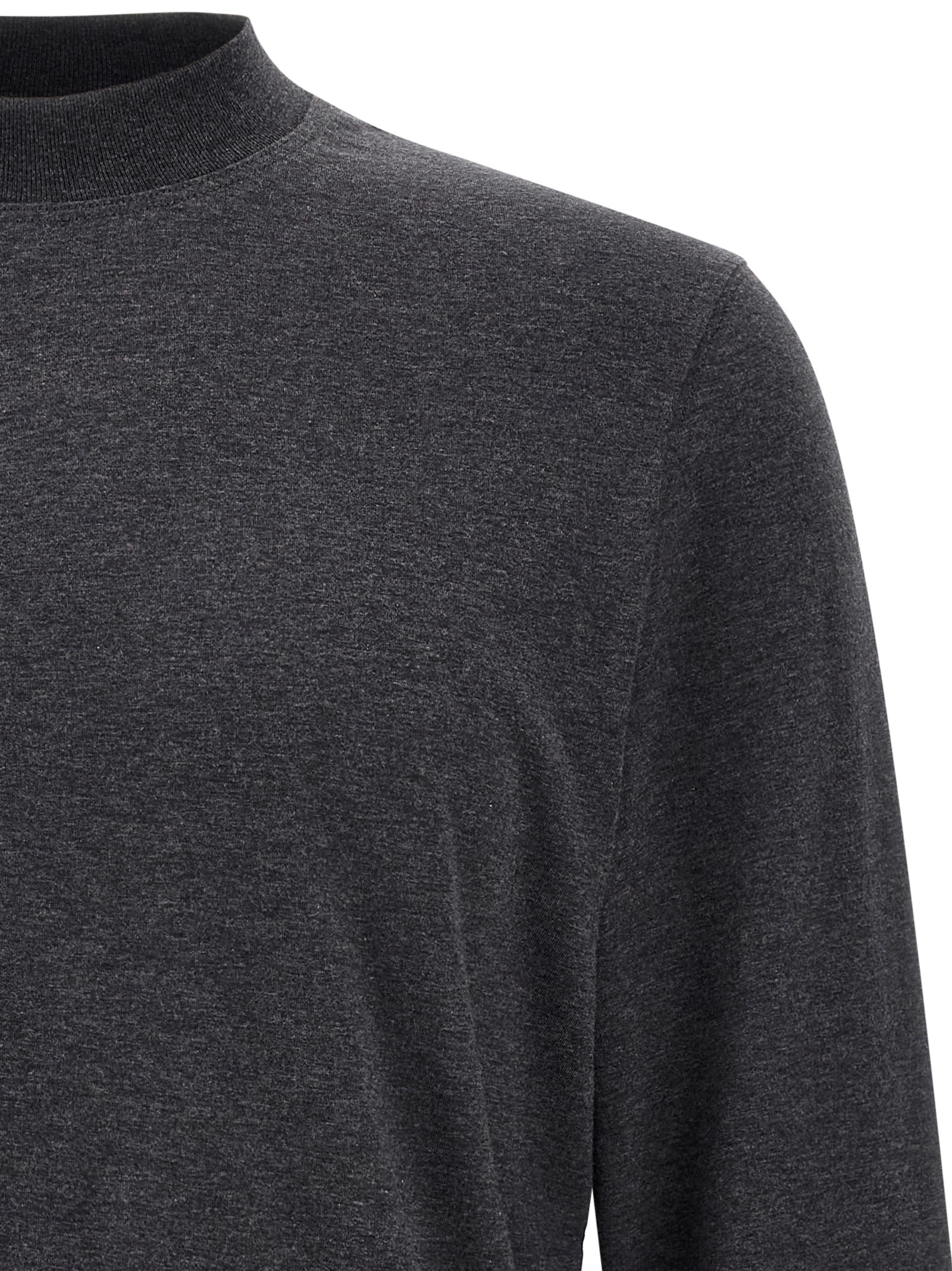 Gray Cotton T Shirt