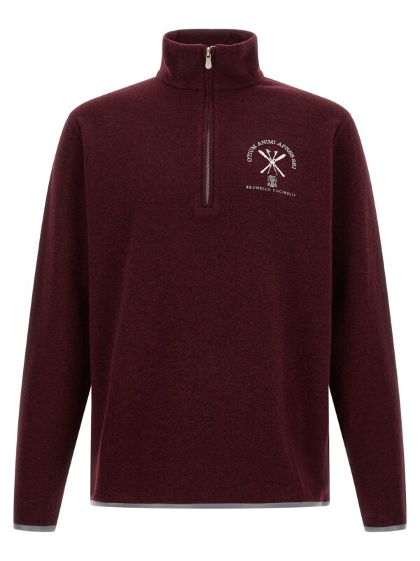 Bordeaux Cashmere Sweatshirt