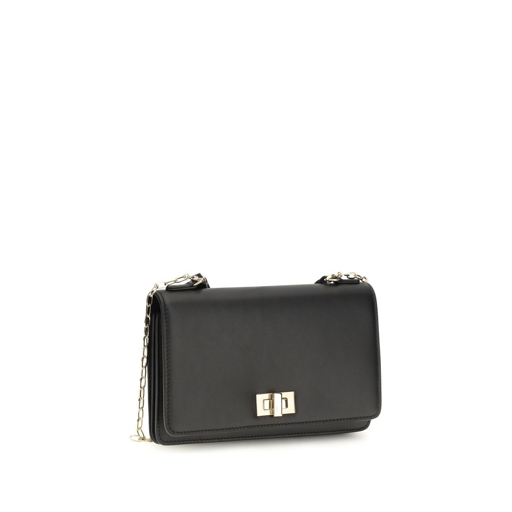 Black Calf Leather Bos Taurus Wallet